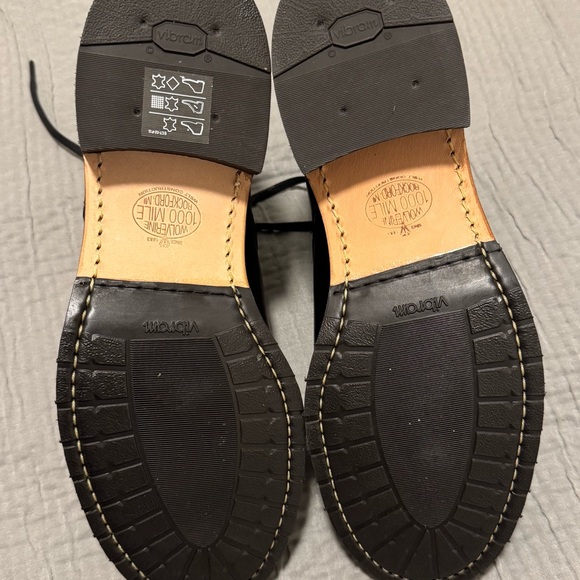 Brand New 1000 Mile Plain-Toe Wolverine Boots - Picture 3 of 7